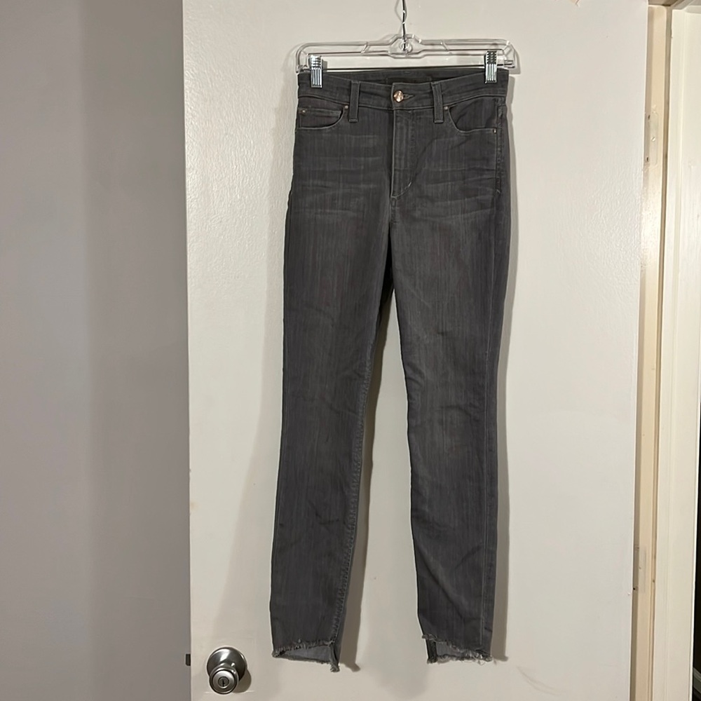 Joes jeans the Charlie high rise skinny ankle gray jeans